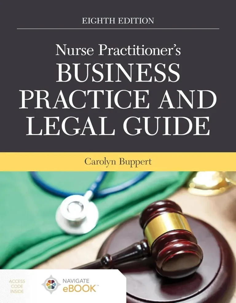 Nurse Practitioner’s Business Practice and Legal Guide 8th Edition Paperback
